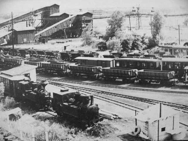 Oroszlány GV állomás. 1961-1964