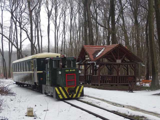 Malomtelelő télen